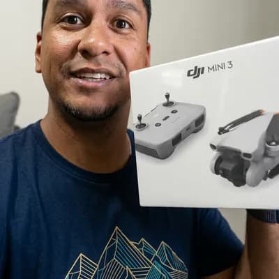 Patrick ganhou Drone DJI Mini 3