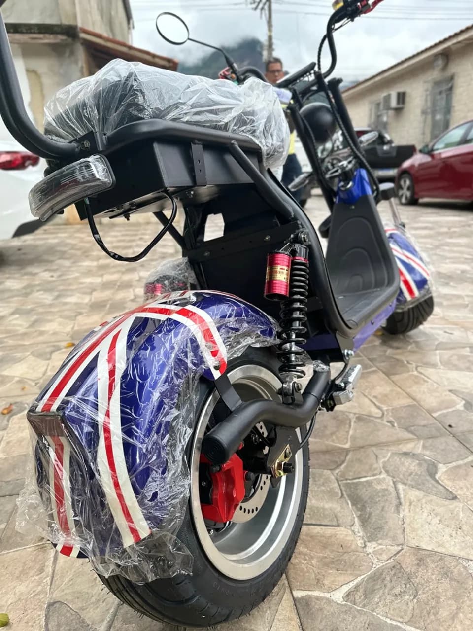 Fabio ganhou Moto Elétrica